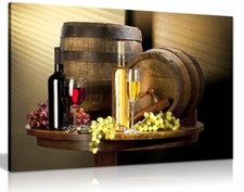 Wine With Grape For Kitchen