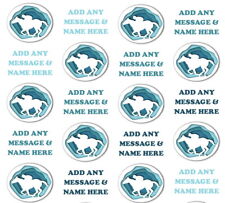 Horses Riding Personalised gift wrapping paper Birthday / Christmas