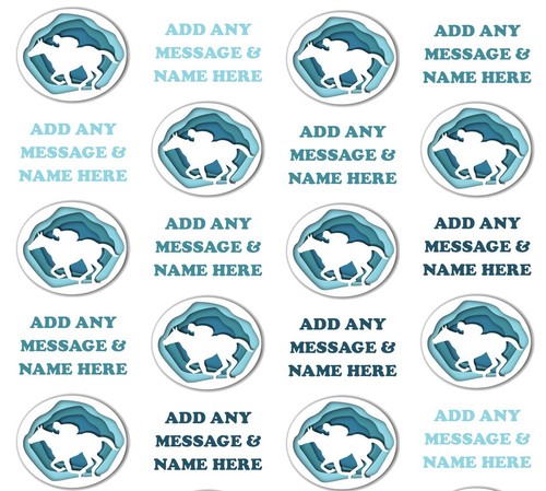 Horses riding personalised - riding,