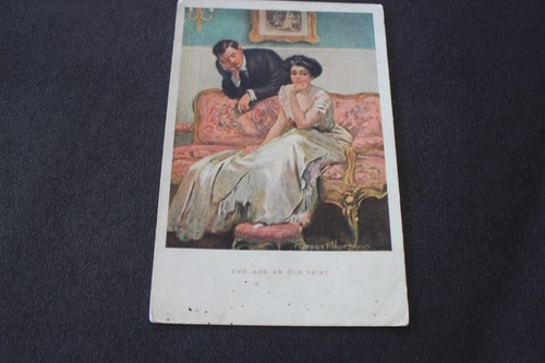 Two and old print - two, an