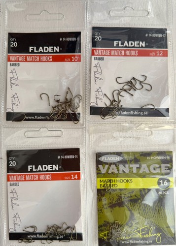 Fladen vantage match hooks - fladen,