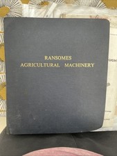 Ransomes Rare Agricultural Machinery  Catalogue & Instruction Books Ploughs Etc
