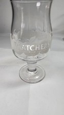 Thatchers Pint Glass Chalice Somerset Cider