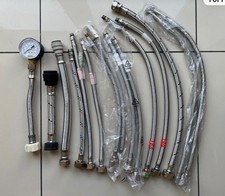 Flexible Monobloc Mixer Tap tail Pipes + Extras bundle