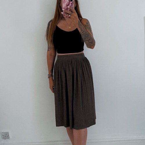 Ladies zara khaki skirt - ladies,