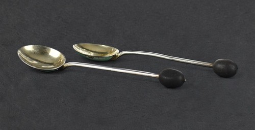 Pair art deco sterling - pair,