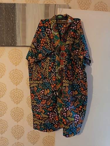 African ankara short dress - short,