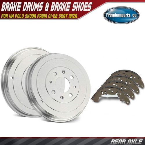 Rear brake drums shoes - &,