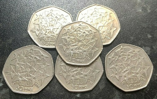 50p coin 1998 - uk, entry