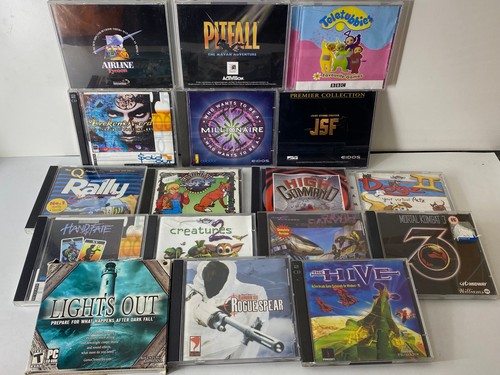 Vintage rom games - pc, cd-rom