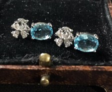 Vintage Style Blue And White
