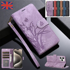 Flip Leather Case Wallet Cover For iPhone 17 16/15/14/13/12/11 Pro Max XR 8 Plus