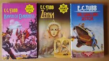 E C Tubb 3X Vintage Book