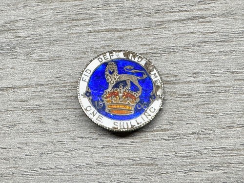 Vintage antique one shilling - /,