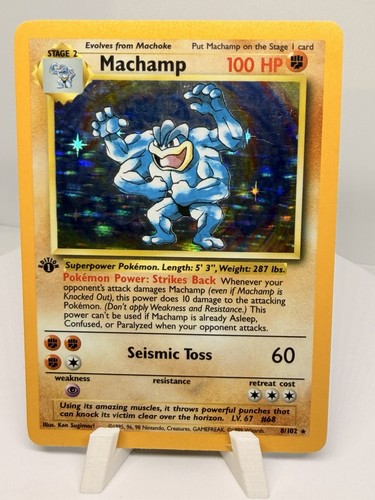 Pokémon tcg machamp 1st - pokémon,