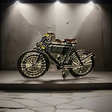 Vintage Enamel Badge Depicting