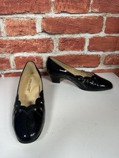 PEDICONFORT LEATHER COURT HEELS SHOES WOMENS UK 7 EUR 41 Made In France Vintage