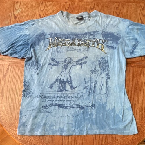 Vintage rare megadeth all - all, over