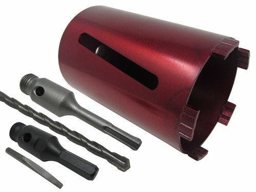 Dry diamond drilling - core, bit