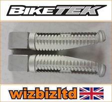 Honda CBR 1100 XX Blackbird 1996-2005 [Biketek Rear Silver Billet Race Pegs]