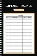 Expense Tracker Notebook