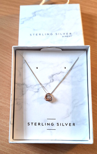 Next sterling silver rose - &,