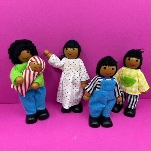 Wooden flexible dolls house - wooden,