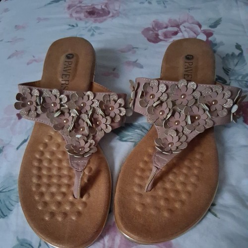 Pavers leather flipflops size - flipflops,