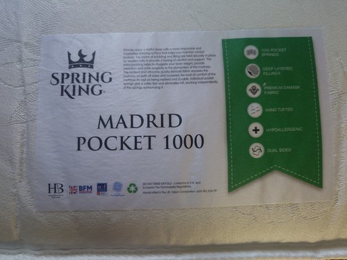 Pocket sprung mattress - pocket,