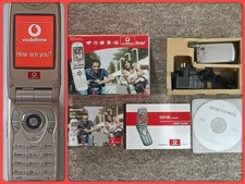 Sharp GX30i Collectors Mobile Phone (Vodafone) Box & Content *NEEDS NEW BATTERY*