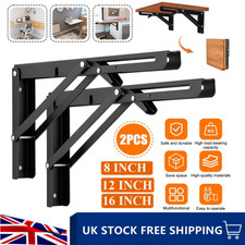 2Pcs Folding Heavy Duty Shelf