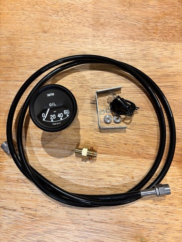 Mechanical oil pressure gauge - mechanical,