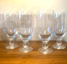 Classic Set of  4 Hand Blown 