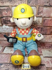 Vintage Original Bob the Builder Talking Plush Soft Toy 2000 Sounds 12” Working