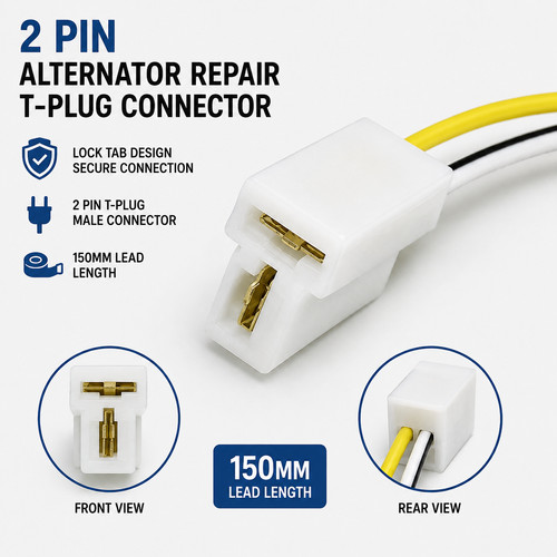 Pin alternator repair - repair, t-plug