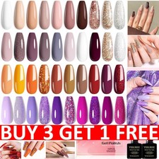 10PCS Nail Gel Polish Set Soak