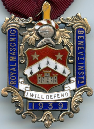 Essex silver gilt masonic - silver,