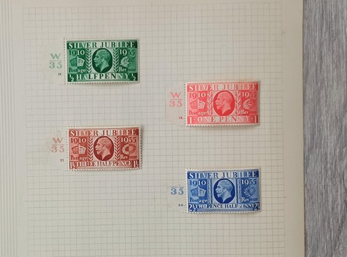 King george stamps 1935 - george,