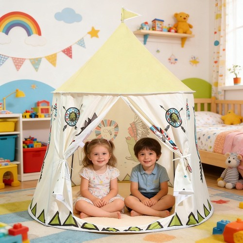 Large canvas kids teepee star - teepee,