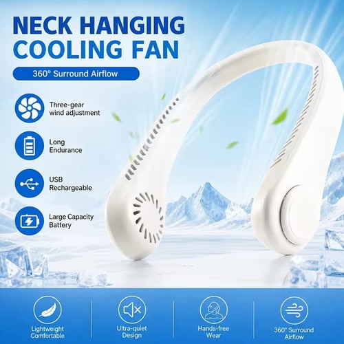 Portable neck fan hands - portable,
