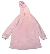 Girls Pink Unicorn Snuddie