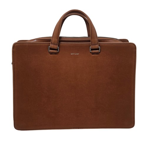 Matt nat briefcase brown - nat,