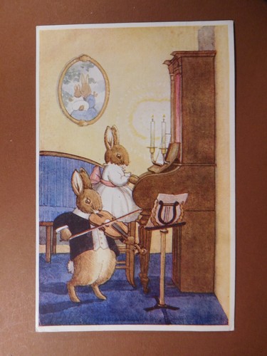 Vintage postcard signed - vintage,