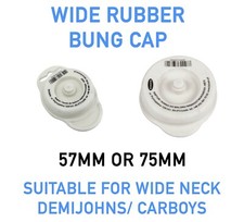 Wide rubber bung - rubber, bung,