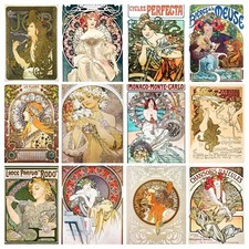 Alphonse Mucha Paintings, Art
