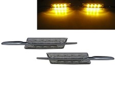 3-Series E90/E91/E92/E93 MK6 04-13 2D/4D/5D LED Side Marker Light Chrome for BMW