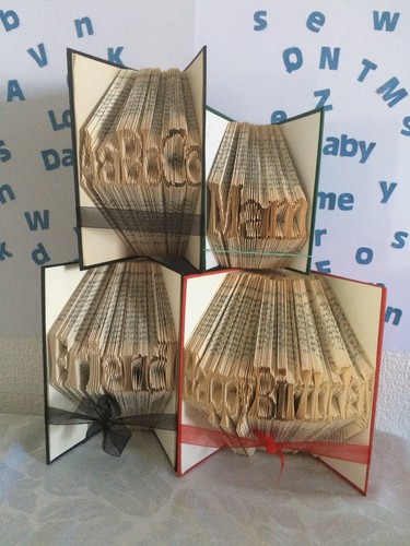 Folded book alphabet - alphabet, 1