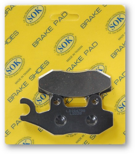 Rear brake pads fit - suzuki, dr