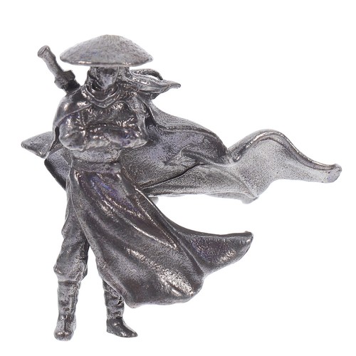 Asian samurai statue - asian, bonsai