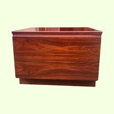 Danish Rosewood Small Low Drawer Media Unit Console Table Uldum Mobelfabrik